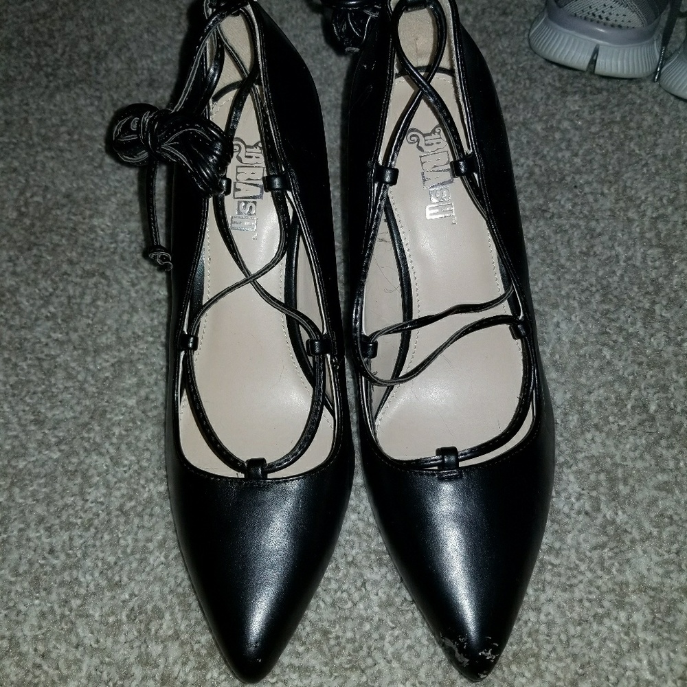 Black heels